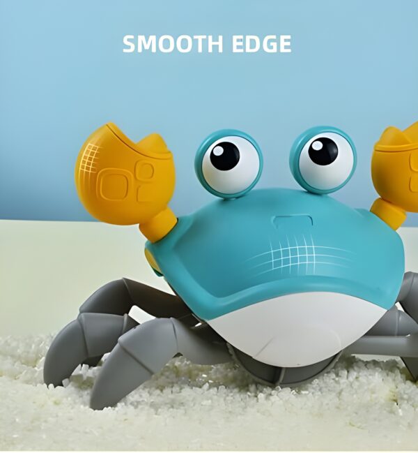 Baby Musical Electric Crab Toy Rechargeable Interactive Sensory Dancing Walking with Music & Lights - Image 2